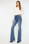 Carlie High Rise Flare Jeans by Kan Can