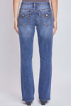 Valerie Mid-Rise Faux Flap Pocket Bootcut Jeans