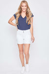 The Perfect Shorts in White Denim