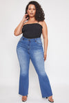 The Janie Flare Jeans in Medium Wash - Curvy
