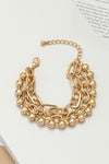 Elemental Three Row Chunky Bracelet