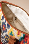 Helena Handwoven Western Pattern Boston Bag