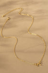 Delicate Bow Pendant Necklace in Gold