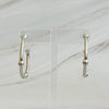 Simply Elegant Hoop Earrings in Silver or Gold