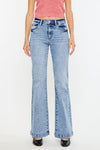 The Madelynn Wide Leg Flare Jean from KanCan in Light Wash