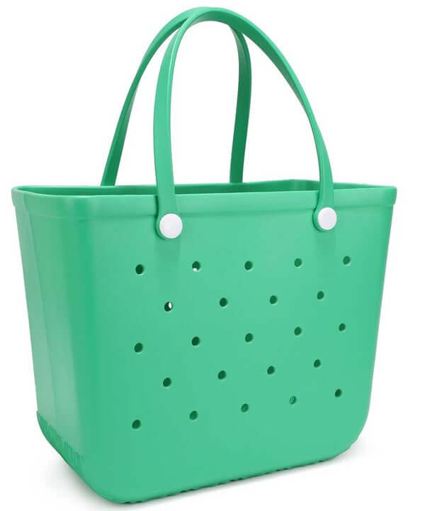 The Everything Tote in Kelly Green