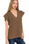 Ther Perfect Pick Sweater Vest in Brown