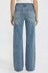 Bella High Rise Wide Leg Jeans in Medium Wash
