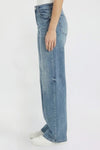 Bella High Rise Wide Leg Jeans in Medium Wash