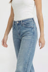 Bella High Rise Wide Leg Jeans in Medium Wash