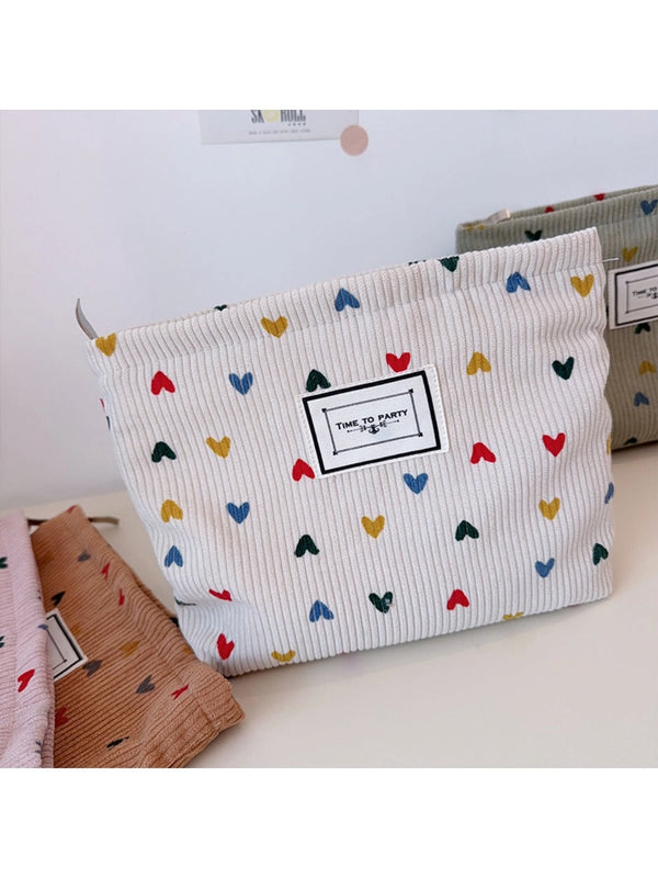 Multi Heart Cosmetics Pouch