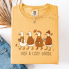 Just A Cozy Goose Fall Tee - Misses and Curvy