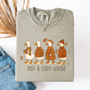 Just A Cozy Goose Fall Tee - Misses and Curvy