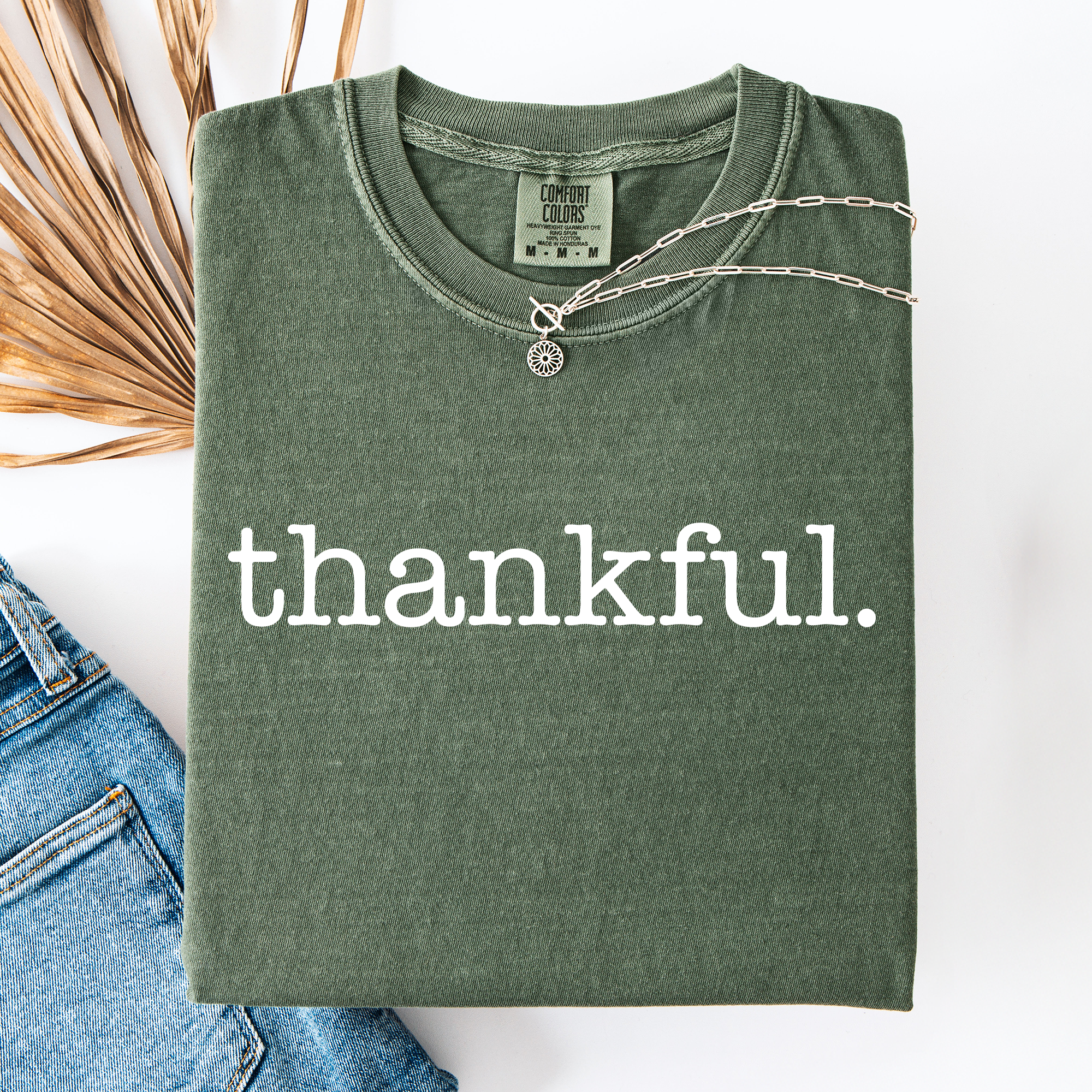 Thankful Tee Shirt - Misses and Curvy