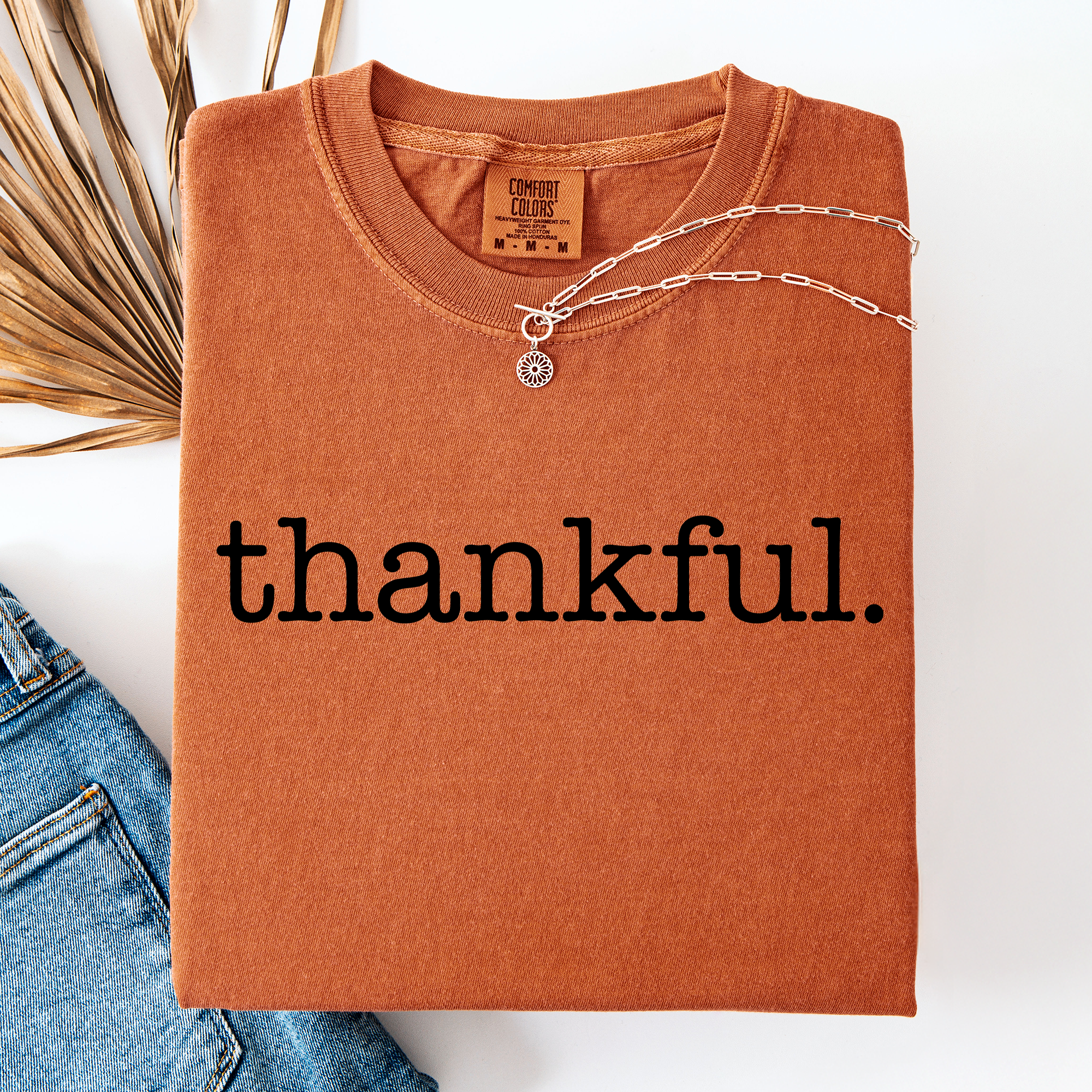 Thankful Tee Shirt - Misses and Curvy