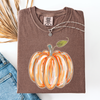 Watercolor Pumpkin Tee Shirt - Misses and Curvy