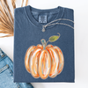Watercolor Pumpkin Tee Shirt - Misses and Curvy