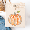 Watercolor Pumpkin Tee Shirt - Misses and Curvy