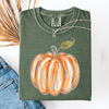 Watercolor Pumpkin Tee Shirt - Misses and Curvy