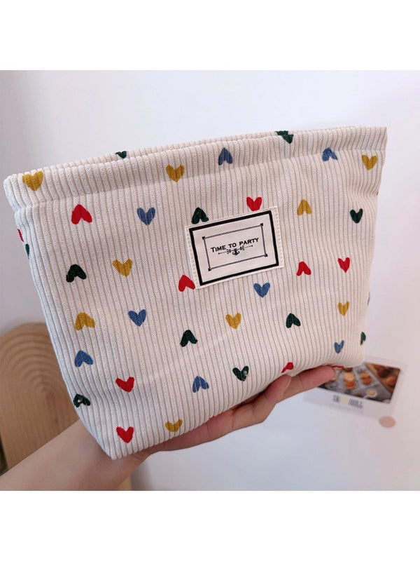 Multi Heart Cosmetics Pouch
