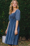 Country On My Mind Washed Denim Dress in Misses and Curvy